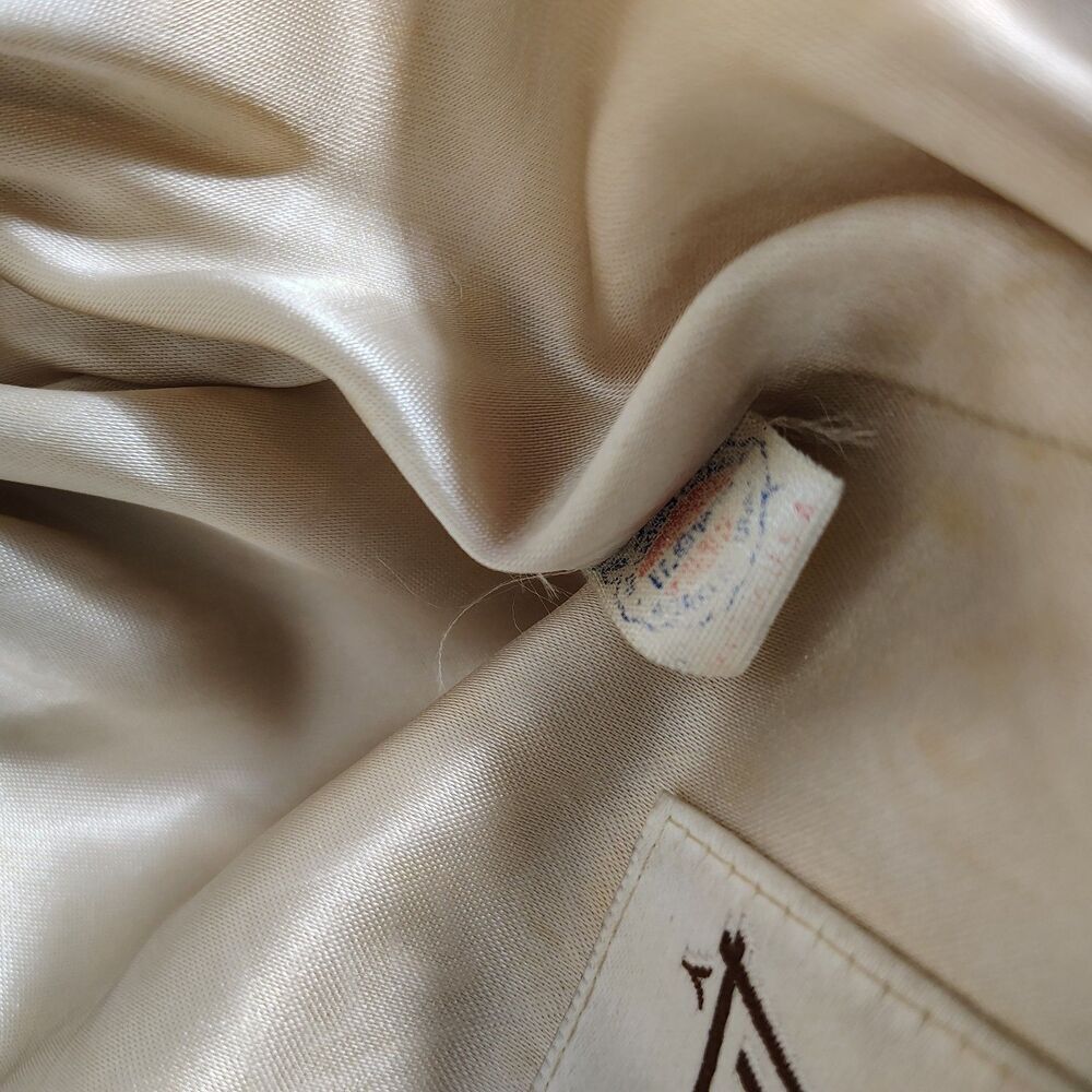 D’Esprit Womens Vintage 70s Faux Fur Toggle Knit Coat Size Small Medium USA Made - Picture 9 of 9